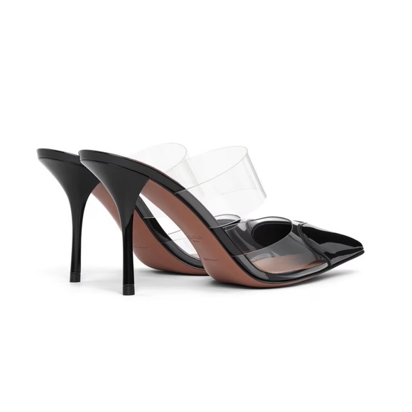 Alaia Black Heart Heels